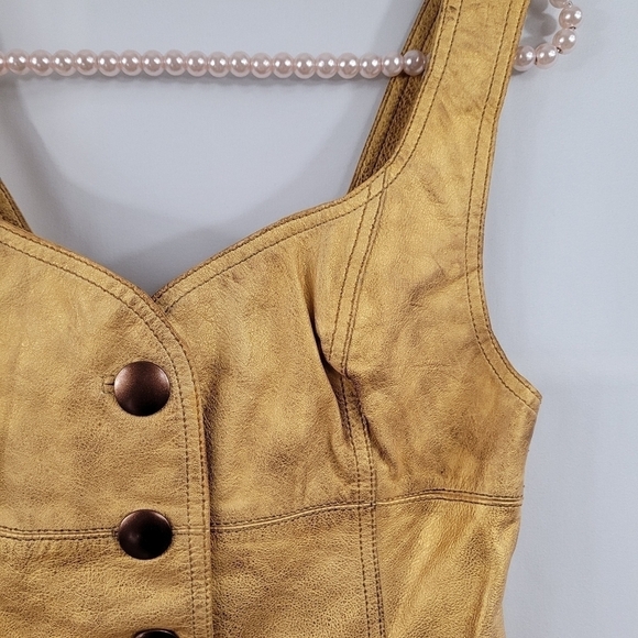 Free People Goldie Leather Mini Dress - Picture 11 of 12